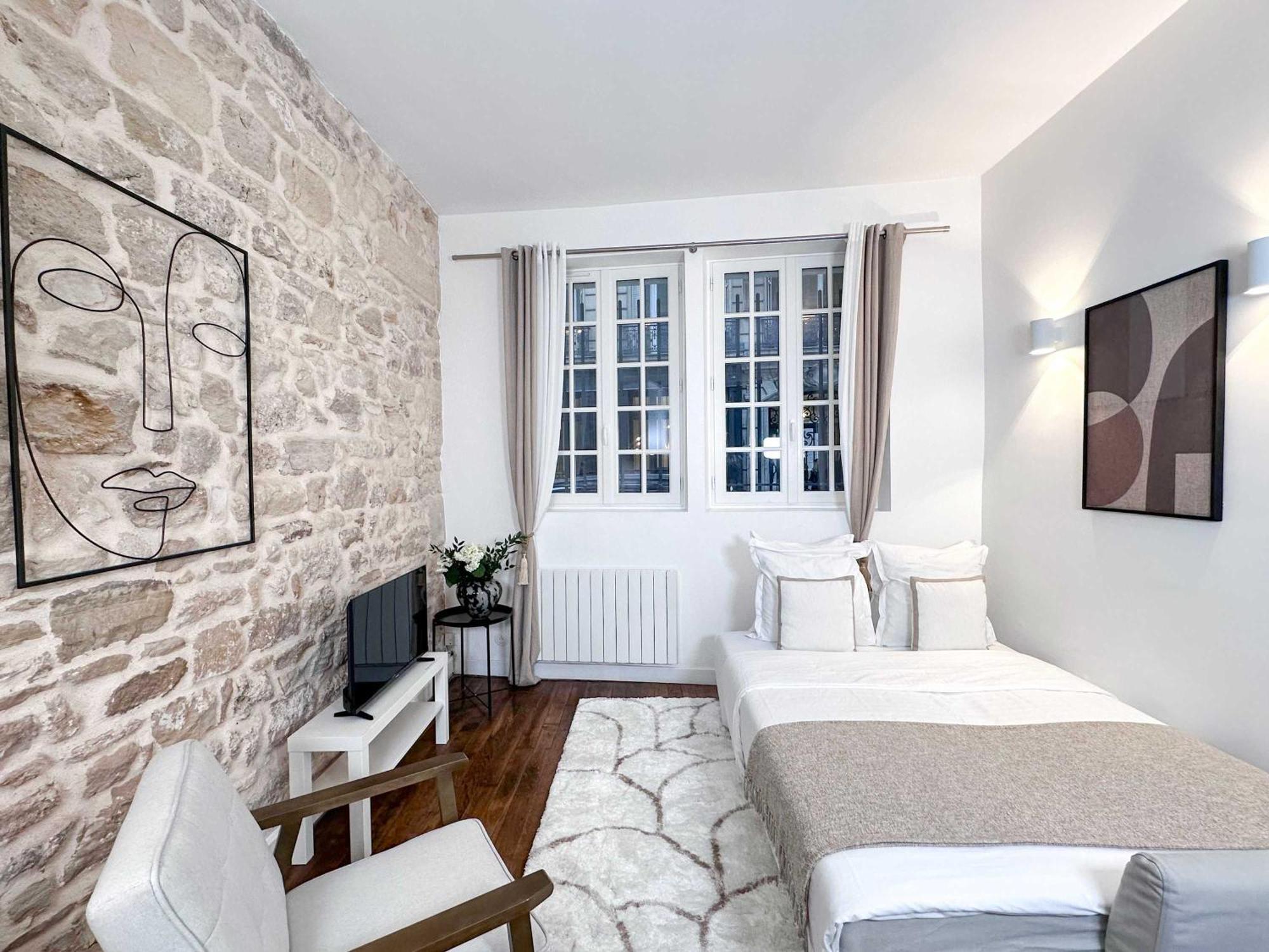 Stylish Studio In Le Marais Paris Ngoại thất bức ảnh